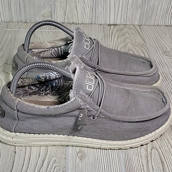 Hey Dude Wally Stretch Iron Slip On Loafers Mens Size 8 - Picture 2 of 12